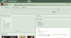 Desktop Screenshot of danitis.deviantart.com