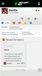 Mobile Screenshot of danitis.deviantart.com