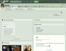 Tablet Screenshot of danitis.deviantart.com