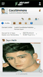 Mobile Screenshot of cocosimmons.deviantart.com