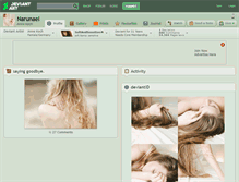 Tablet Screenshot of narunael.deviantart.com