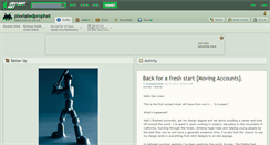 Desktop Screenshot of pixelatedprophet.deviantart.com