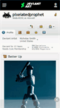 Mobile Screenshot of pixelatedprophet.deviantart.com