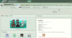 Desktop Screenshot of dragonhydra1221.deviantart.com