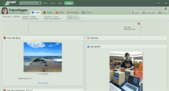 Desktop Screenshot of francehopper.deviantart.com