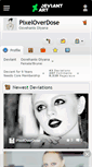 Mobile Screenshot of pixeloverdose.deviantart.com