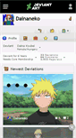 Mobile Screenshot of dainaneko.deviantart.com