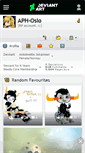 Mobile Screenshot of aph-oslo.deviantart.com