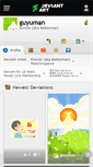 Mobile Screenshot of guyuman.deviantart.com