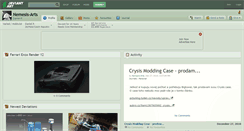 Desktop Screenshot of nemesis-arts.deviantart.com
