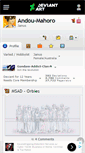 Mobile Screenshot of andou-mahoro.deviantart.com