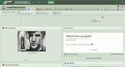 Desktop Screenshot of i-want-the-red-one.deviantart.com