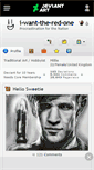 Mobile Screenshot of i-want-the-red-one.deviantart.com