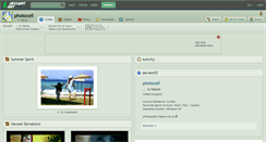 Desktop Screenshot of photocell.deviantart.com