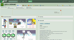 Desktop Screenshot of i-need-a-username.deviantart.com