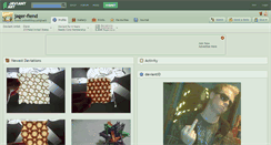 Desktop Screenshot of jager-fiend.deviantart.com
