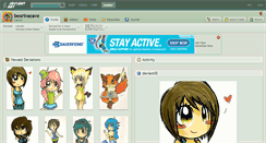 Desktop Screenshot of bearinacave.deviantart.com