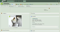 Desktop Screenshot of lulikmodeste.deviantart.com