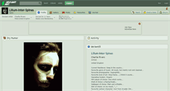 Desktop Screenshot of lilium-inter-spinas.deviantart.com