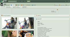 Desktop Screenshot of oxlo.deviantart.com