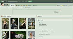 Desktop Screenshot of jeni-lu.deviantart.com