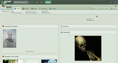 Desktop Screenshot of eaver.deviantart.com