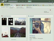 Tablet Screenshot of p-a-i-k-e-a.deviantart.com