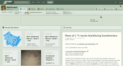 Desktop Screenshot of matrilwood.deviantart.com