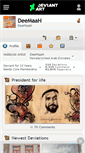 Mobile Screenshot of deemaah.deviantart.com