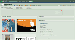 Desktop Screenshot of identifydesign.deviantart.com