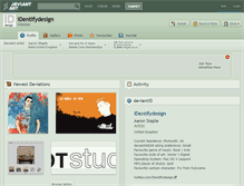 Tablet Screenshot of identifydesign.deviantart.com