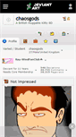 Mobile Screenshot of chaosgods.deviantart.com