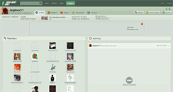 Desktop Screenshot of jesphox11.deviantart.com