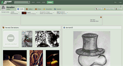 Desktop Screenshot of kovaliov.deviantart.com