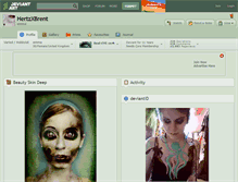 Tablet Screenshot of hertzxbrent.deviantart.com