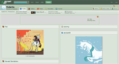 Desktop Screenshot of pedantia.deviantart.com