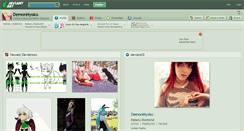Desktop Screenshot of demonnyoko.deviantart.com