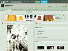 Tablet Screenshot of andrewlvkr.deviantart.com