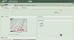 Desktop Screenshot of leafiie.deviantart.com