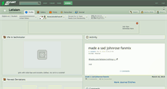Desktop Screenshot of latiaiam.deviantart.com