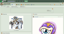 Desktop Screenshot of carloscanepaf.deviantart.com