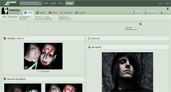 Desktop Screenshot of hatekey.deviantart.com