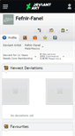 Mobile Screenshot of fefnir-fanel.deviantart.com