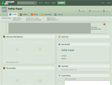 Tablet Screenshot of fefnir-fanel.deviantart.com