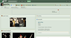 Desktop Screenshot of ghost-files.deviantart.com