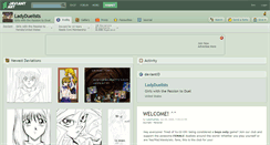 Desktop Screenshot of ladyduelists.deviantart.com