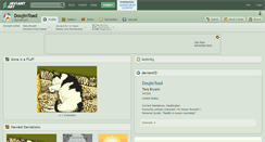 Desktop Screenshot of doujintoad.deviantart.com