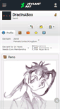Mobile Screenshot of dracinabox.deviantart.com