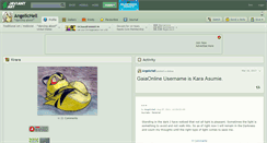 Desktop Screenshot of angelichell.deviantart.com