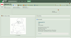 Desktop Screenshot of chipmunk123.deviantart.com